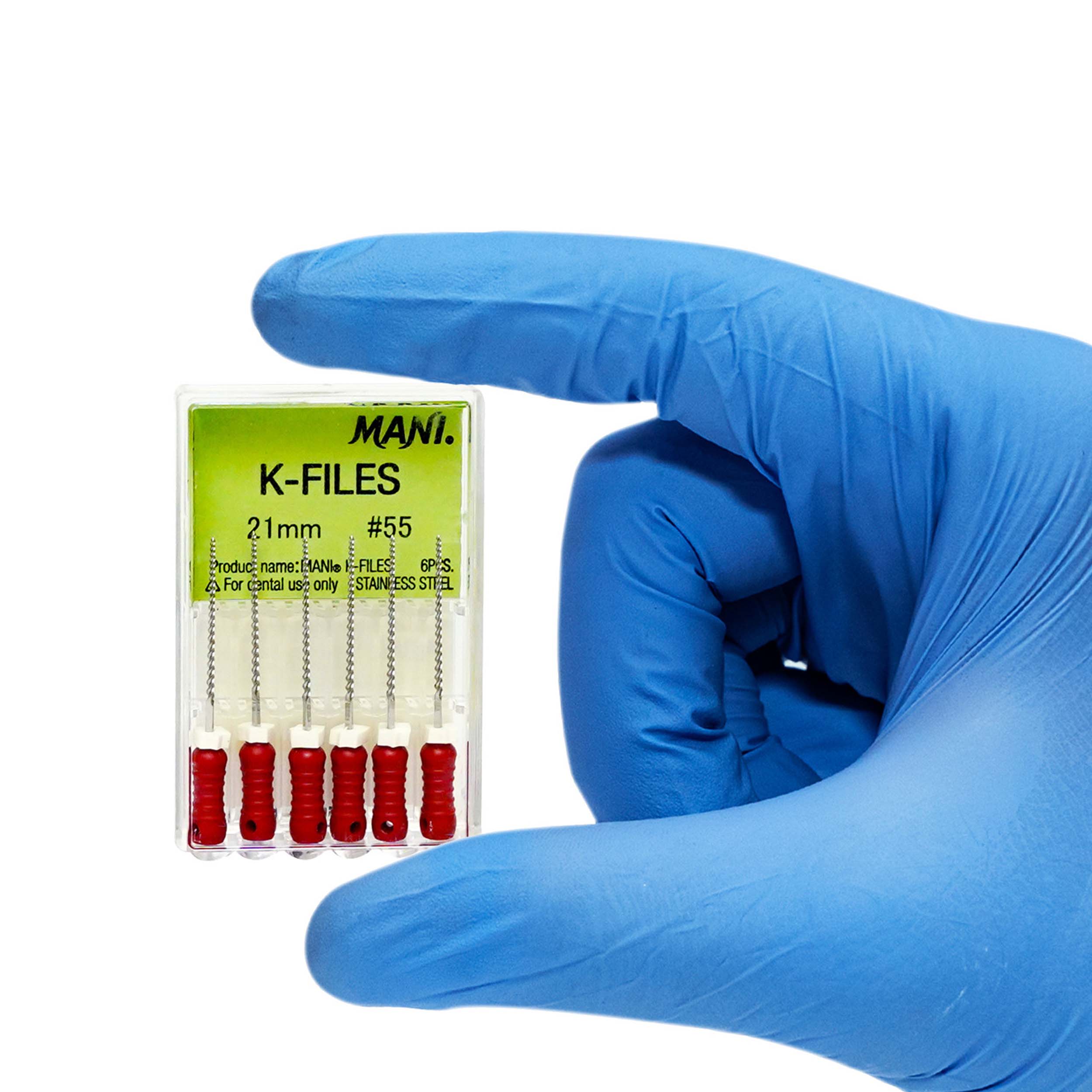 Mani K-File 21mm (55 No.)  (PACK OF 6)